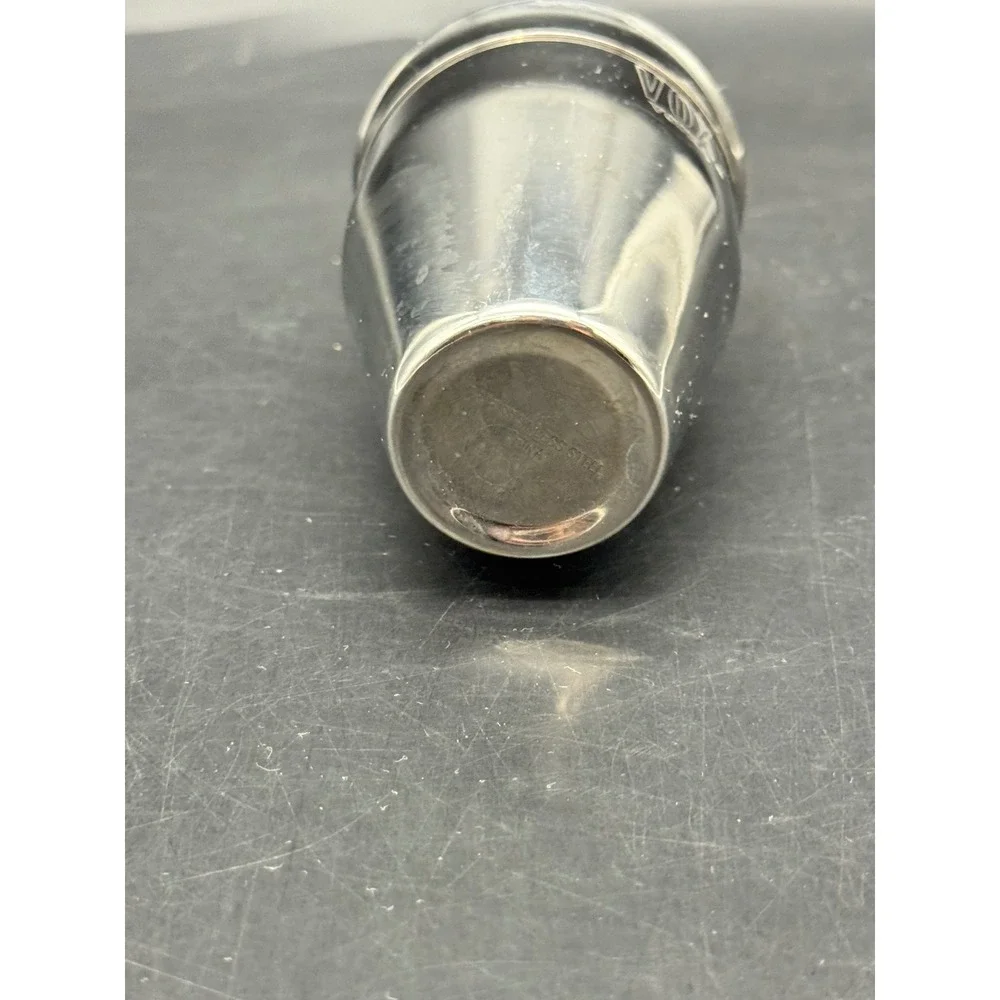 VOX Vodka Mini Martini Cocktail Shaker Stainless Steel Barware Promotional 6